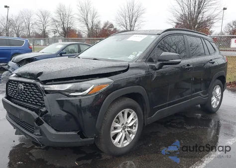 2022 Toyota Corolla Cross Le from USA, damaged, VIN 7MUBAABG9NV006850